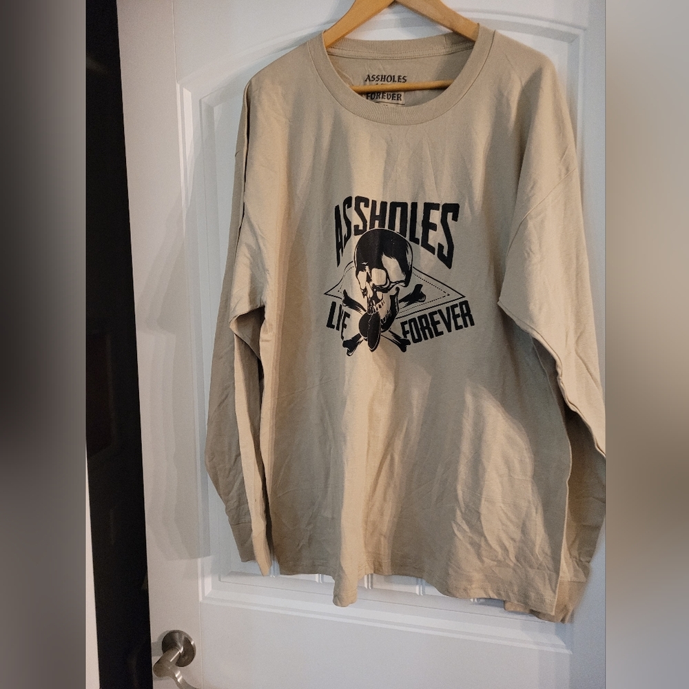 NWOT Assholes Live Forever Tee XXL